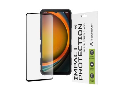 97014 techsuit 111d full cover full glue glass ochranne sklo pre samsung galaxy xcover7 pro cierne