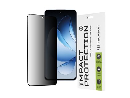 95004 techsuit 111d privacy full glue ochranne privatne sklo pre oppo reno13 cierne