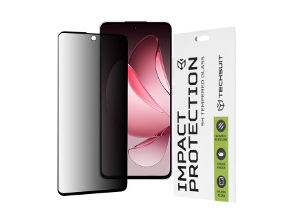 95001 techsuit 111d privacy full glue ochranne privatne sklo pre oppo reno13 f 4g reno13 f 5g reno13 fs 5g cierne