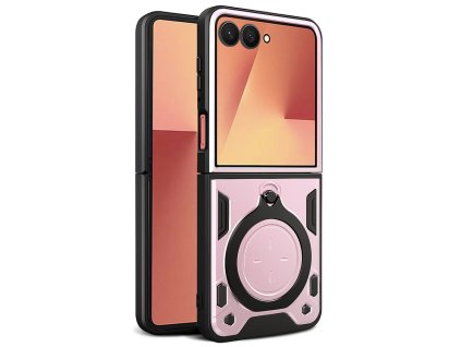 96978 2 techsuit camguard pro kryt pre samsung galaxy z flip7 ruzovozlaty
