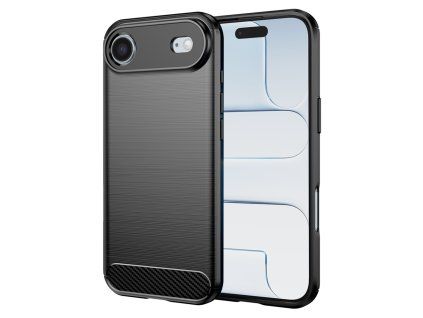 93378 techsuit carbon silicone kryt pre iphone 17 air cierny