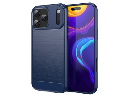 93375 2 techsuit carbon silicone kryt pre iphone 17 pro max modry