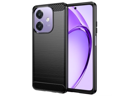 94755 techsuit carbon silicone kryt pre oppo a40 4g a60 5g cierny