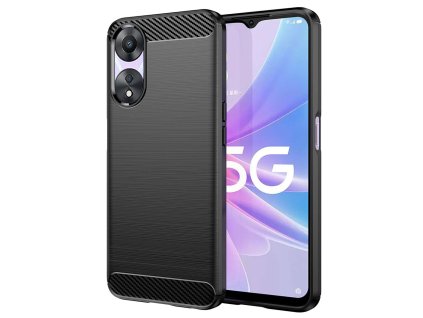 93699 techsuit carbon silicone kryt pre oppo a58 5g a78 5g cierny