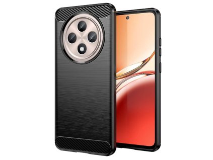 94617 techsuit carbon silicone kryt pre oppo reno12 f 4g reno12 f 5g reno12 fs 4g reno12 fs 5g cierny
