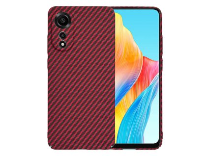 94515 techsuit carbonite fibershell kryt pre oppo a78 4g cerveny