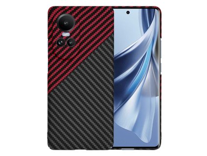 94506 techsuit carbonite fibershell kryt pre oppo reno10 reno10 pro cerveny vortex