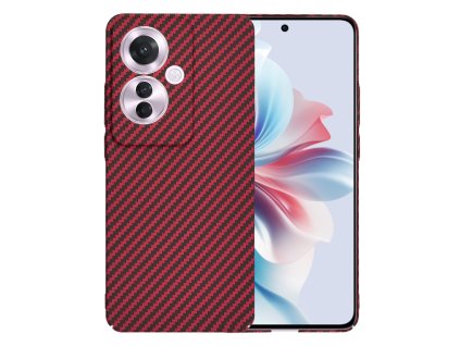 94392 techsuit carbonite fibershell kryt pre oppo reno11 f cerveny