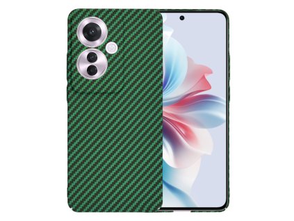 94389 techsuit carbonite fibershell kryt pre oppo reno11 f zeleny