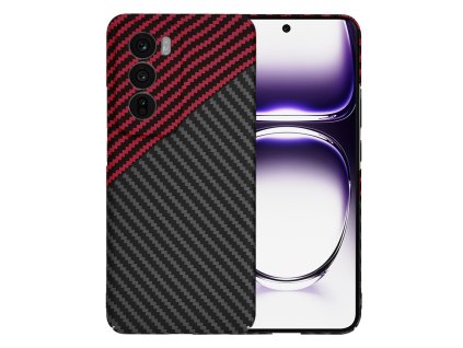 94431 techsuit carbonite fibershell kryt pre oppo reno12 cerveny vortex