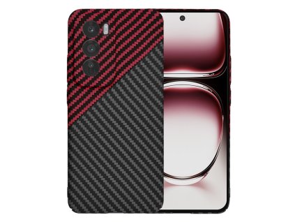 94443 techsuit carbonite fibershell kryt pre oppo reno12 pro cerveny vortex