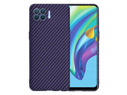 94551 techsuit carbonite fibershell kryt pre oppo reno4 lite fialovy