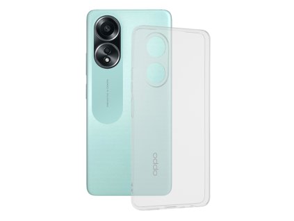 93801 techsuit clear silicone kryt pre oppo a58 4g transparentny