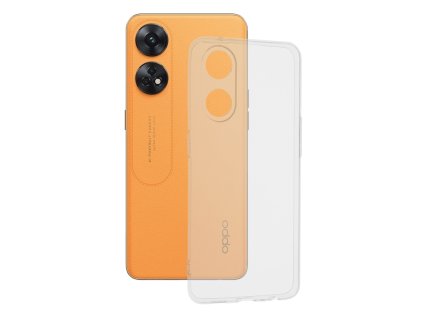 93720 techsuit clear silicone kryt pre oppo reno8 t transparentny