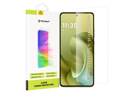 96954 2 techsuit clear vision glass ochranne sklo pre motorola moto g86 transparentne