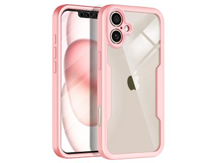 96267 2 techsuit colorverse 360 series kryt ochranne sklo pre iphone 17 ruzovy