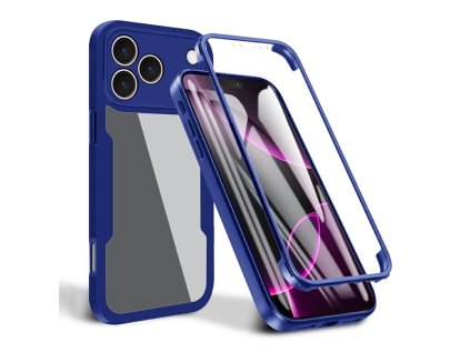 96294 2 techsuit colorverse 360 series kryt ochranne sklo pre iphone 17 pro max modry