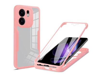 95070 techsuit colorverse 360 series kryt ochranne sklo pre oppo reno13 f 4g reno13 f 5g reno13 fs 5g ruzovy