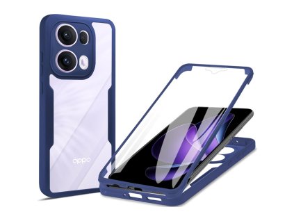 95097 techsuit colorverse 360 series kryt ochranne sklo pre oppo reno13 pro modry