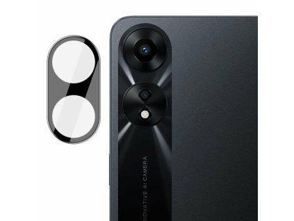 93696 techsuit full camera glass ochranne sklo na objektiv pre oppo a58 5g a78 5g cierne