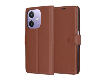 94752 techsuit leather folio puzdro pre oppo a40 4g a60 5g hnede