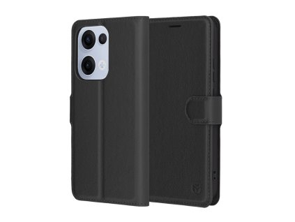 94902 techsuit leather folio puzdro pre oppo reno13 cierne