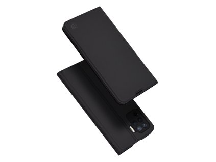 93921 techsuit magskin book puzdro pre oppo reno5 lite oppo a94 4g cierne