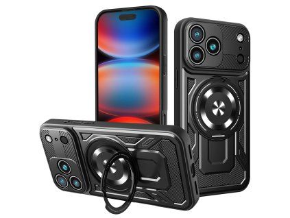 96831 techsuit ruggedcam kryt pre iphone 17 pro max cierny