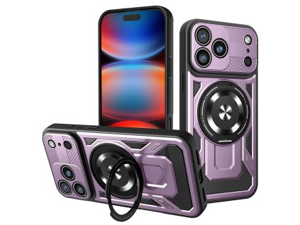 96843 7 techsuit ruggedcam kryt pre iphone 17 pro max fialovy