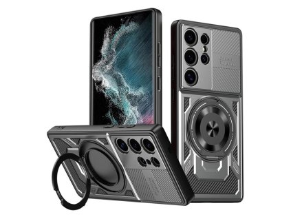 97626 techsuit ruggedcam kryt pre samsung galaxy s22 ultra 5g sivy