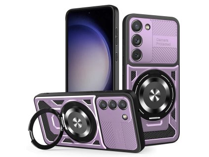 97653 techsuit ruggedcam kryt pre samsung galaxy s23 fialovy