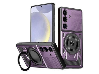 97725 techsuit ruggedcam kryt pre samsung galaxy s24 s25 fialovy