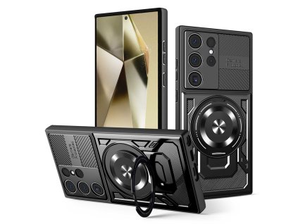 97695 techsuit ruggedcam kryt pre samsung galaxy s24 ultra cierny