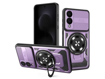 97830 techsuit ruggedcam kryt pre samsung galaxy s25 edge fialovy