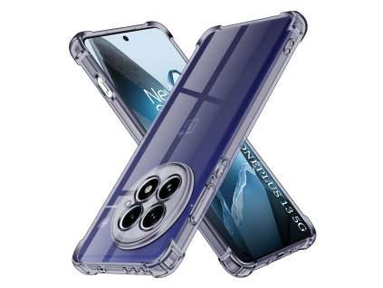 96411 2 techsuit shockproof clear silicone obal pre oneplus 13 dymovo cierny