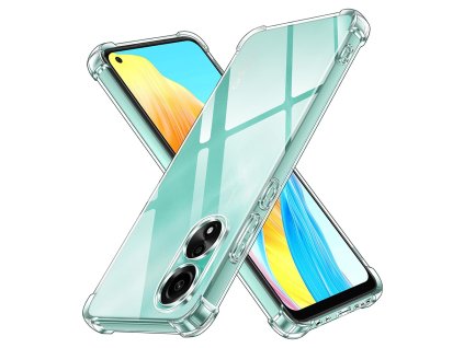 93891 techsuit shockproof clear silicone obal pre oppo a78 4g priehladny