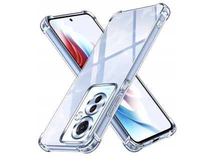 93948 techsuit shockproof clear silicone obal pre oppo reno11 f priehladny