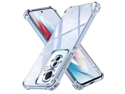 93948 6 techsuit shockproof clear silicone obal pre oppo reno11 f priehladny
