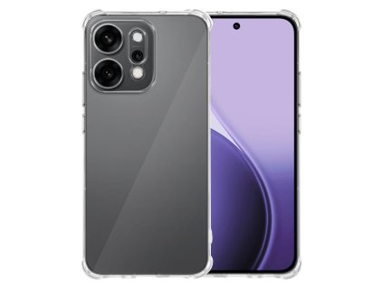 95214 techsuit shockproof clear silicone obal pre oppo reno14 pro priehladny