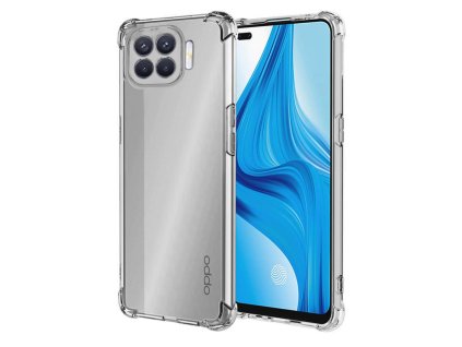 93867 techsuit shockproof clear silicone obal pre oppo reno4 lite priehladny