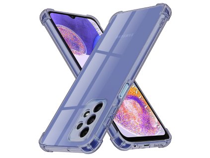 97149 2 techsuit shockproof clear silicone obal pre samsung galaxy a23 4g a23 5g dymovo cierny