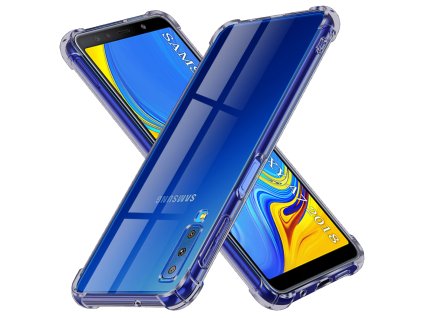 97131 2 techsuit shockproof clear silicone obal pre samsung galaxy a7 2018 dymovo cierny