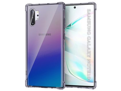 97104 2 techsuit shockproof clear silicone obal pre samsung galaxy note 10 plus 4g note 10 plus 5g dymovo cierny