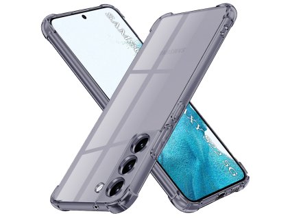97134 techsuit shockproof clear silicone obal pre samsung galaxy s22 5g dymovo cierny