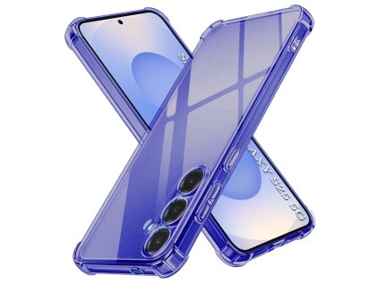 97068 2 techsuit shockproof clear silicone obal pre samsung galaxy s25 dymovo cierny