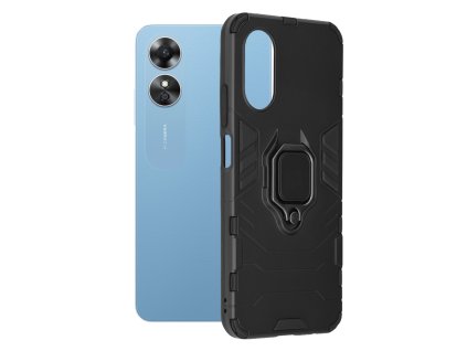 93804 techsuit silicone shield obal pre oppo a17 cierny