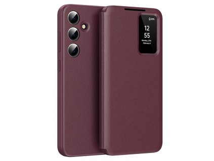 97356 techsuit smartview series obal pre samsung galaxy s23 fe cerveny