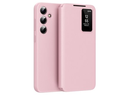 97350 techsuit smartview series obal pre samsung galaxy s23 fe ruzovy