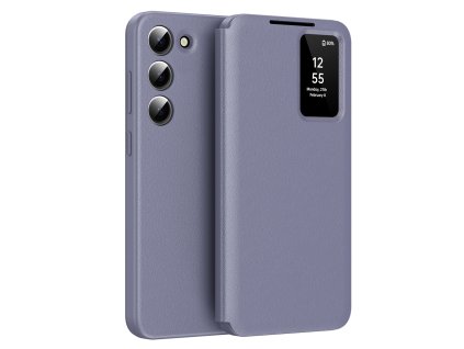 97308 techsuit smartview series obal pre samsung galaxy s23 plus fialovy