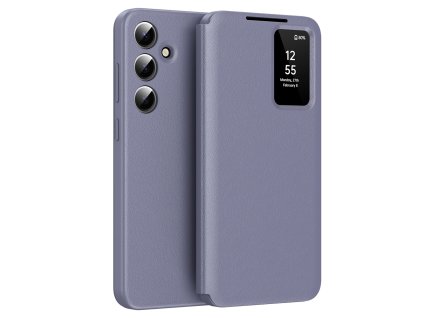 97416 techsuit smartview series obal pre samsung galaxy s24 fialovy